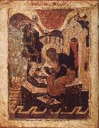 unknow artist Saint Luke theEvangelist Painting the Ico of the Virgin china oil painting artist